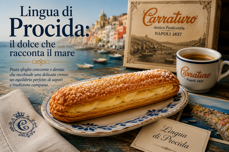 Lingua di Procida: il dolce che racconta il mare